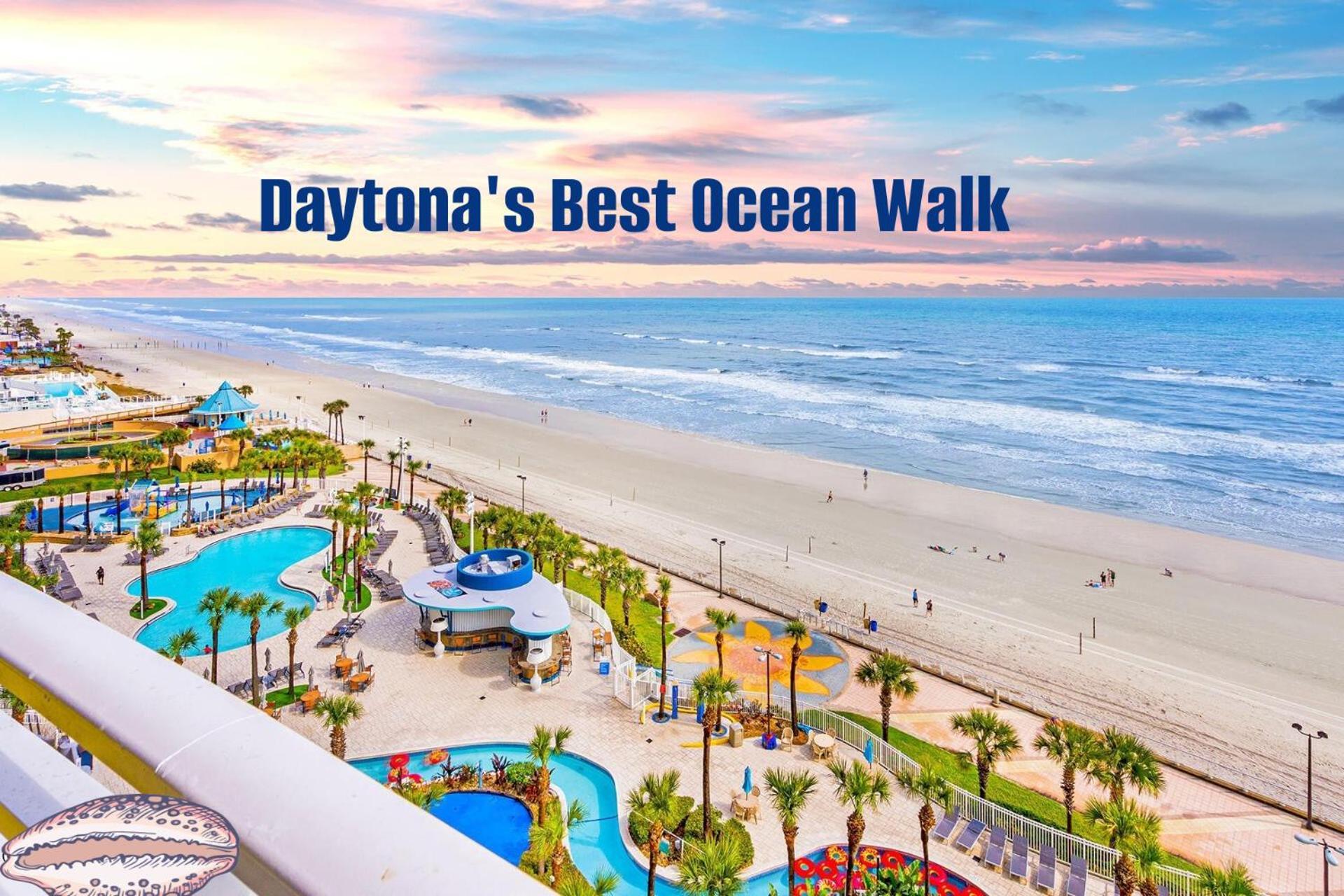 2 Bedroom Resort Condo Direct Oceanfront Wyndham Ocean Walk - Daytona Funland 2226 Daytona Beach Exterior foto